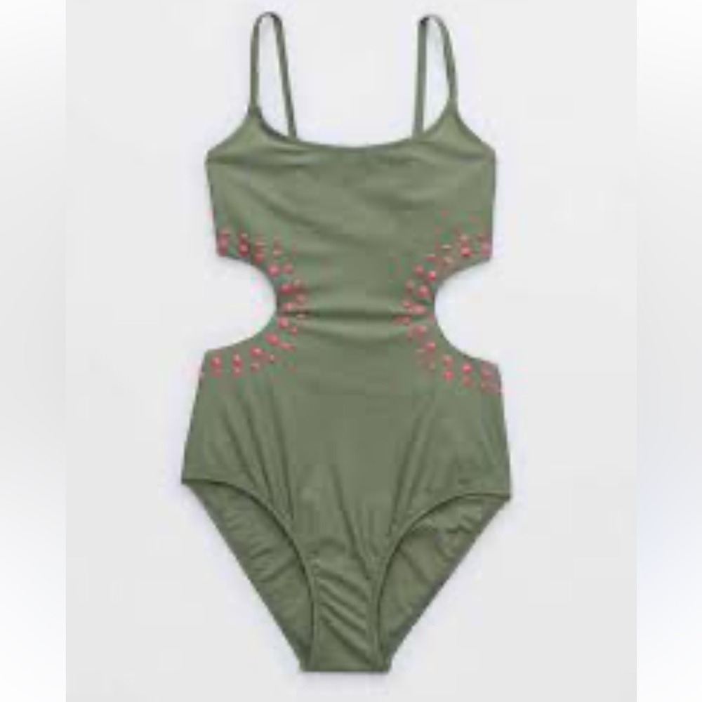 Aerie Cut Out One Piece Swimsuit NWT